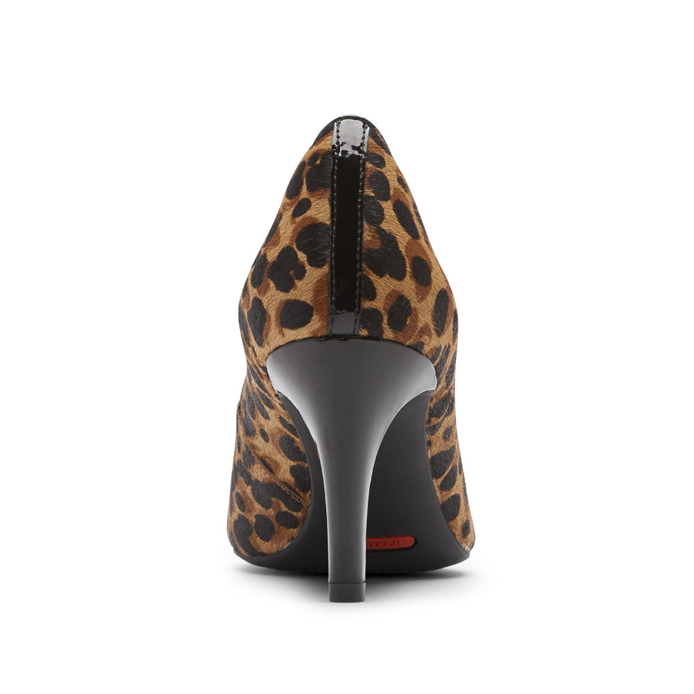 Rockport Womens Total Motion Arabella - Heels Leopard - LXN825069